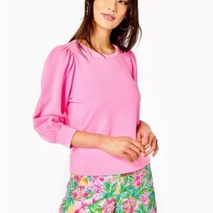 Corden Sweatshirt in Pink Shandy